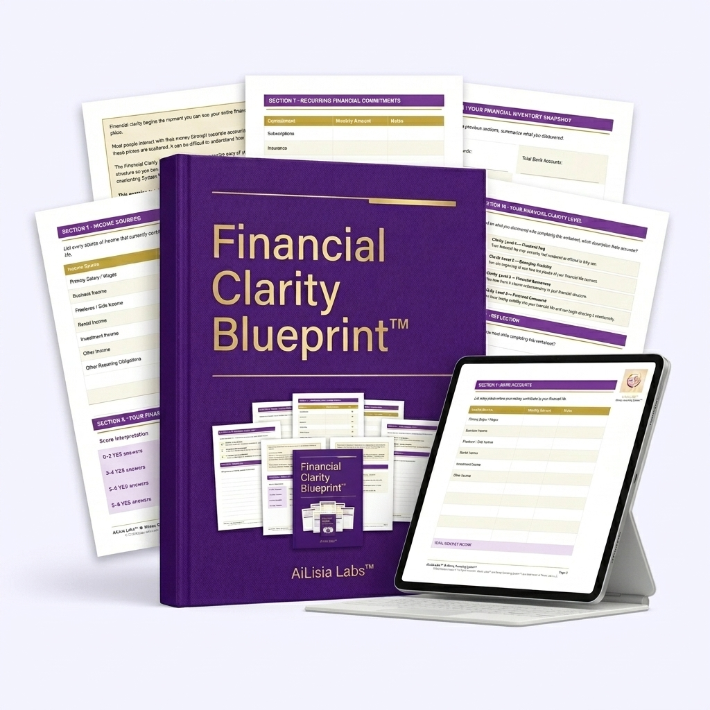 Financial Clarity Blueprint™ — workbook and digital companion
